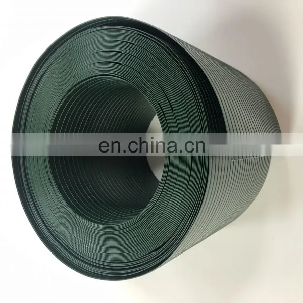 Hot Selling Product PVC 4.7/4.8cm Hart Sichtschutzstreifen Hard Pvc Strip Garden Fence Screen Roll photo-4