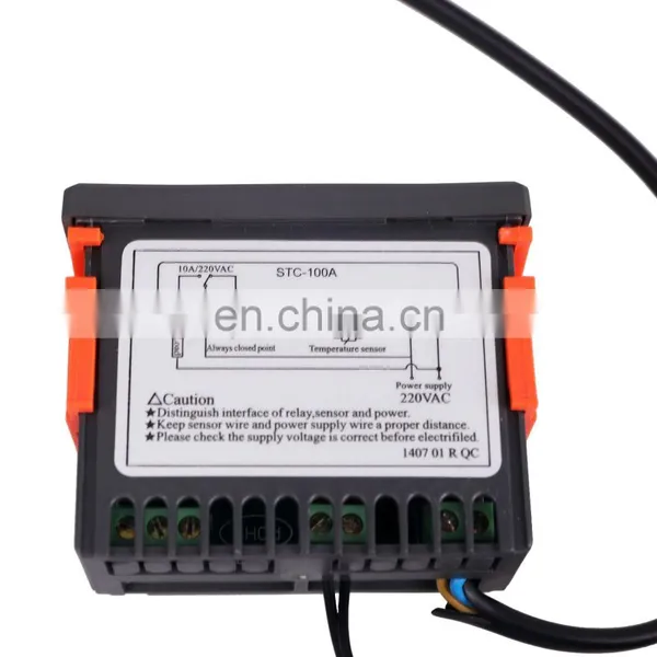 Controlador de temperatura digital de microcomputadora STC-100, controlador de temperatura digital STC-100, STC-100A photo-4
