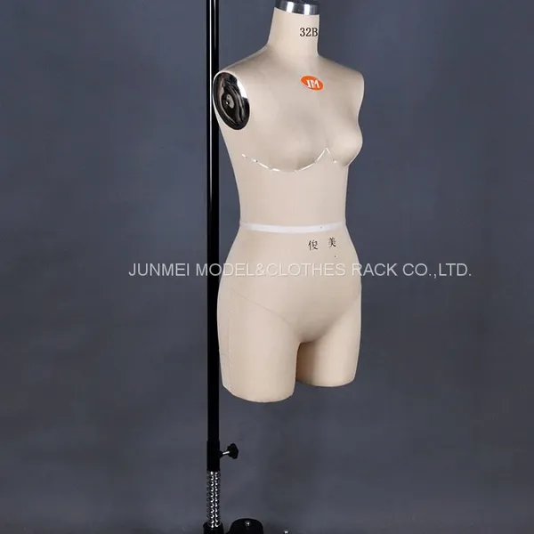 Size 32B Fiberglass Half Body Female Bra Tailoring Dress Form Mannequin photo-2