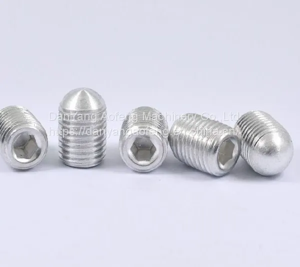 Aluminum Hex Socket Set Screws