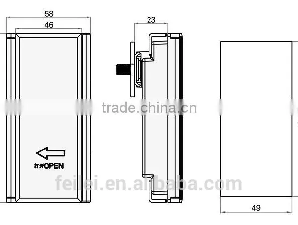 Flei Brand High and Low Voltage Industry Lock for Electric Metal Box Use photo-5