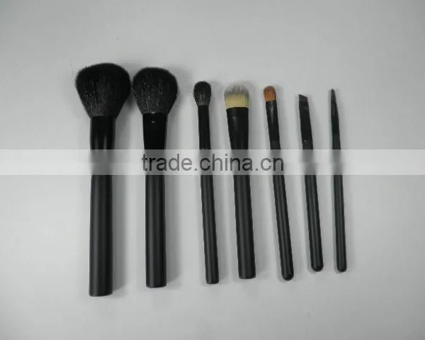 Private Label Wholesale 7 Pcs Professional Cosmetic Brush For Makeup Sets For Face/Eye/Lip