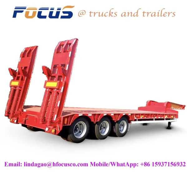 Different Types of Lowbed Trailers , Low Bed Trailer, Low Bed Trailer for Sale at Cost Price, With Table Sizes of 40ft , 2 Axle , 3 Axle photo-2