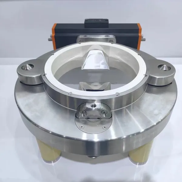 Recommended at Drug Machine Exhibition, Alpha ab Valve, Split Butterfly Valve, Powder Airtight Conveying