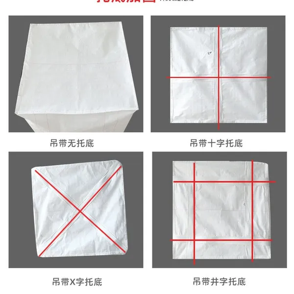 Popular Pp Woven 1000kg 1500kg Breathable Fibc Pp Bulk Big Bags For Firewood Potato Seed Or Agricultural Products With Baffle photo-5
