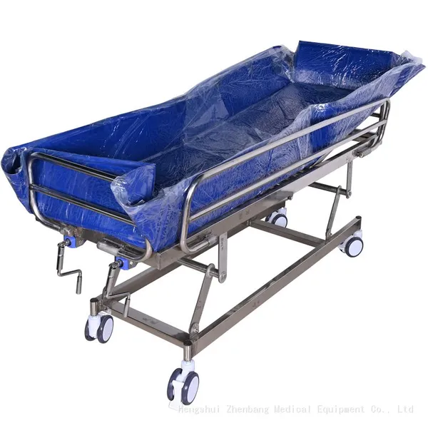 Zhenbang Nursing Home Elevating Bathing Bed Paralyzed Disabled Assistance Bathing Bed Nursing Bathing Bed
