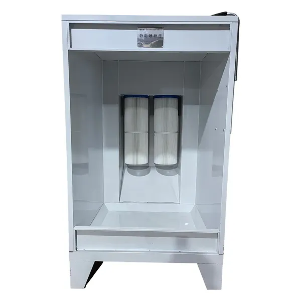 2/3/4/5 Multi-Filter Professional Environmental Protection Manual Powder Spraying Recycling Electrostatic Powder Spraying Booth photo-5