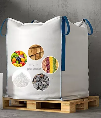 1 Ton FIBC PP Woven 90x90x120cm Bulk Bag for Flammable Powders 500kg 1000kg 700kg 2000kg U-panel Conductive Big Bag photo-4