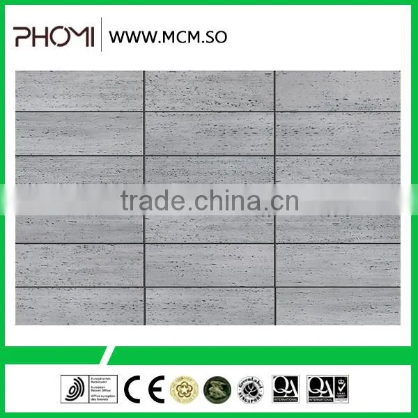 Marble Type Flexible Waterproof Antiskid Waterproof Breathability Durability Travertine Tile photo-5