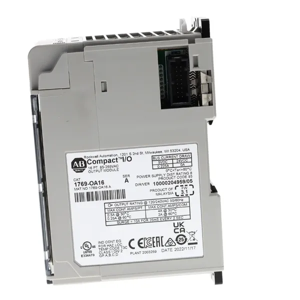 Allen Bradley 1769-OA16 Output Module photo-4