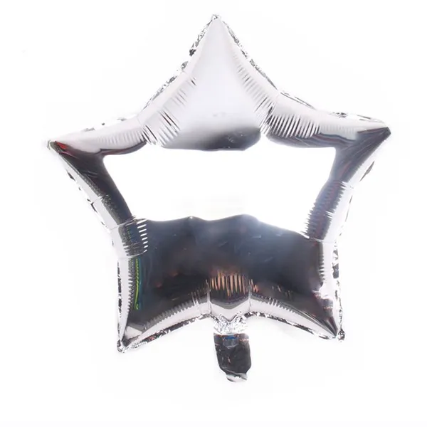 18inch Solid Color Helium Mylar Happy Fathers Day Foil Balloon Oem Ballon Factory Foil Star Balloons for Party Decoration photo-4