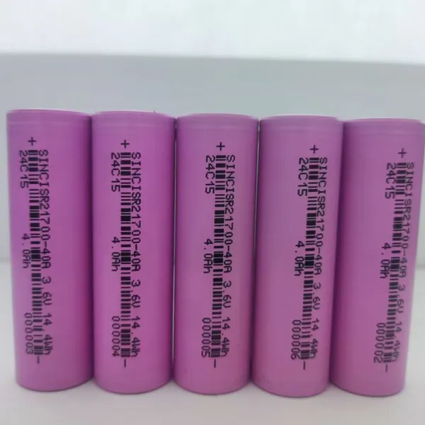 Lithium Ion Battery Cell 21700 4000mAh 3.6V Rechargeable Cells photo-5