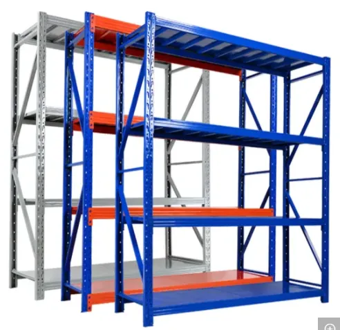 Food Book Supermarket Industrial Used 4 Tier Assembled Garage White Longspan Boltless Shelving photo-2