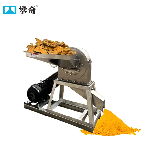 Broyeur à piments séchés en acier inoxydable de qualité alimentaire, anticorrosion, corps sain pour le traitement des matières premières de piments séchés comestibles