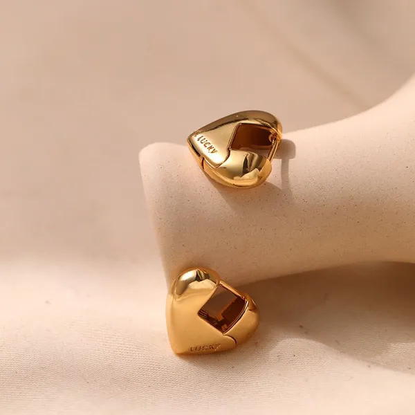 KMJ High Quality 18K Gold Plating With Electrophoretic Coating Tarnish Resistance Jewellery Earrings photo-4
