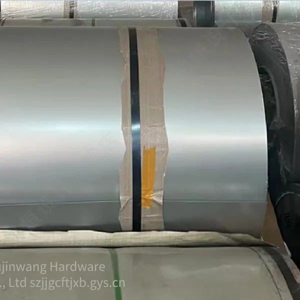 Haosheng Electrolytic Steel Coils Secc Secd Slitting Flat Sheets Film Laminating photo-3