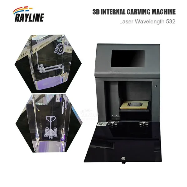 Desktop 3D Laser Engraving Machine Crystal Glass Inner Engraver for Photo Portrait Gift Customization Home Workshop