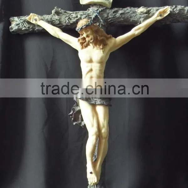 Polyresin Handmade Religious Crafts of Jesus Cross photo-5