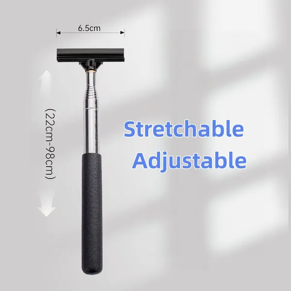 Telescopic Car Window Squeegee Portable Auto Glass Water Wiper for Car Windshield Cleaning