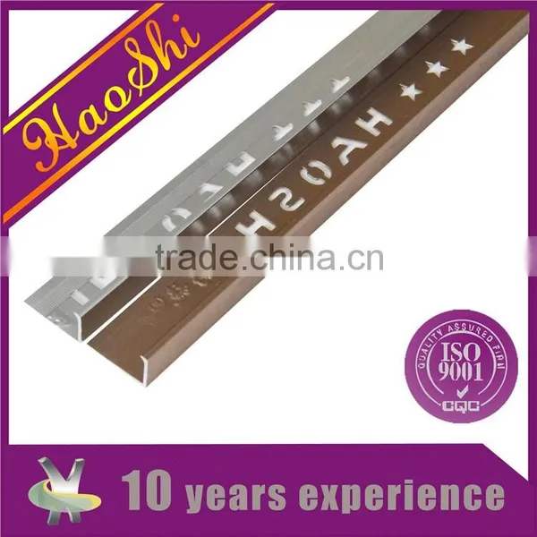 1mm 1.5mm 2mm L Shape Aluminum PVC Tile Trim photo-2