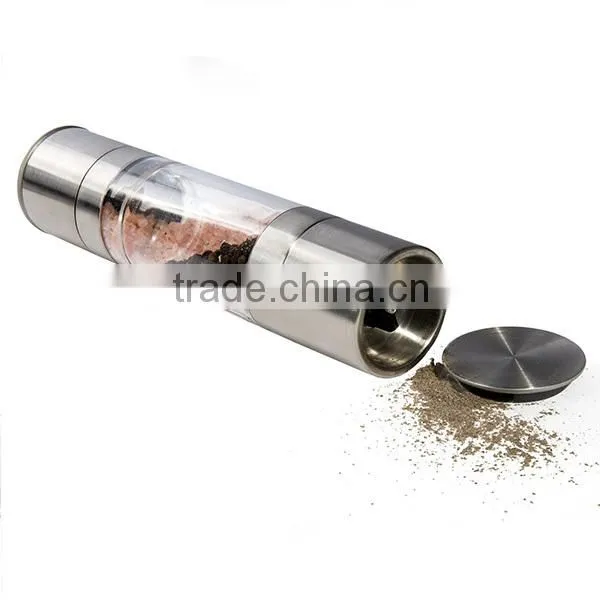 Manual Spice Crafts Salt and Pepper Grinder Set, Stainless Steel Salt Grinder Quality Choice photo-4