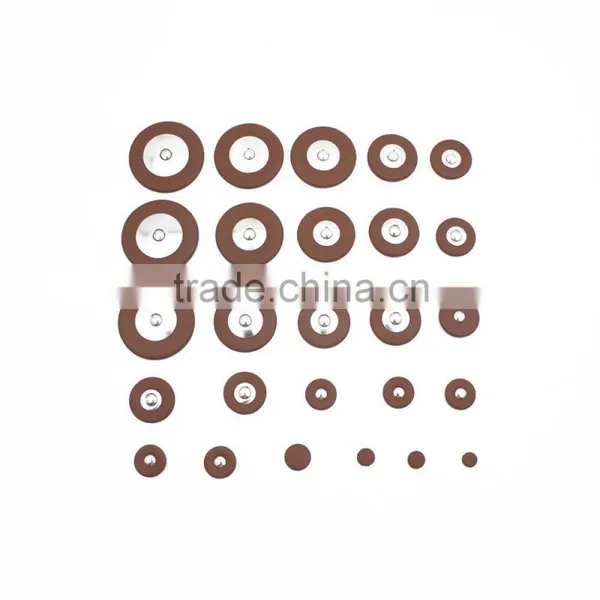 High Grade Hight Quality Alto Sax Saxophone Leather Pads Set 26pcs photo-4