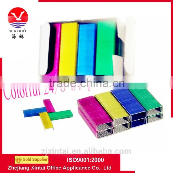 High Quality Colored 24/6 Office Staples With Good Use For Office photo-3