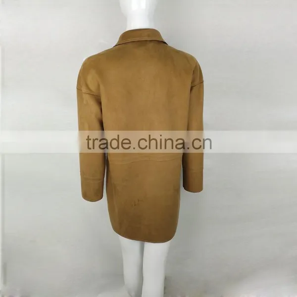 2016 Hot Sale Fashion Women Winter Jacket ,Women Long Sleeve Jacket, Women Faux Fur Jacket For Wholesale photo-2