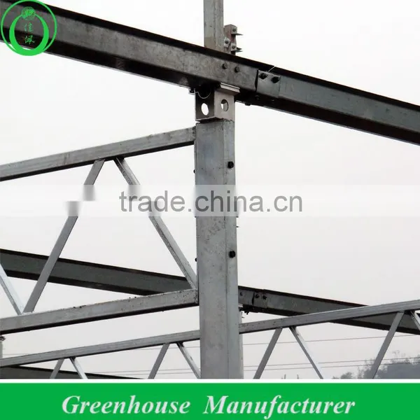 4m Length Galvanized and Alu Greenhouse Rain Gutter