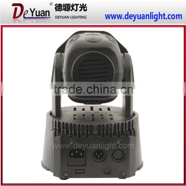 7pcs 12w Rgbwa uv 6in1 Led Mini Moving Head Wash Light Wedding Light photo-3