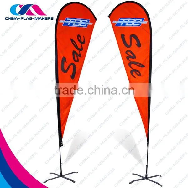 Custom Trade Show Display Teardrop Stand Sign Quality Choice photo-4