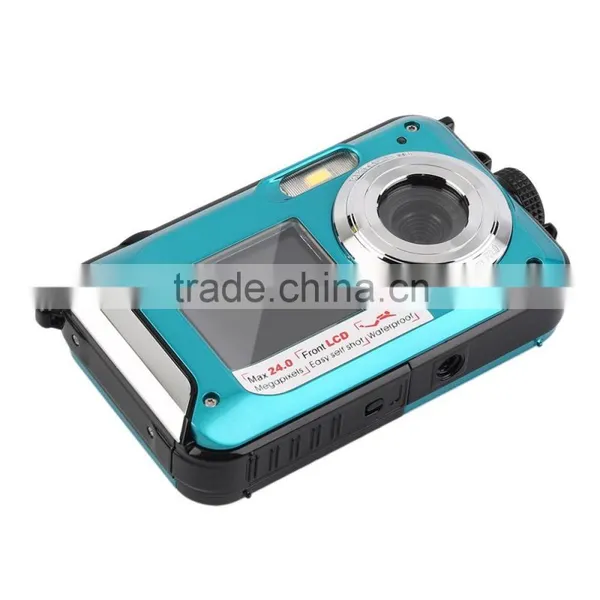Max 24 mp Waterproof Camera/dual Display Digital Camera Under Water photo-5