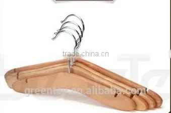 Cheap Wholesale Children Wooden Hanger for Clothes photo-6