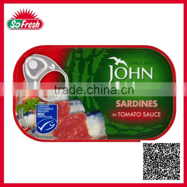 Canned Seafood Canned Pilchards in Oil