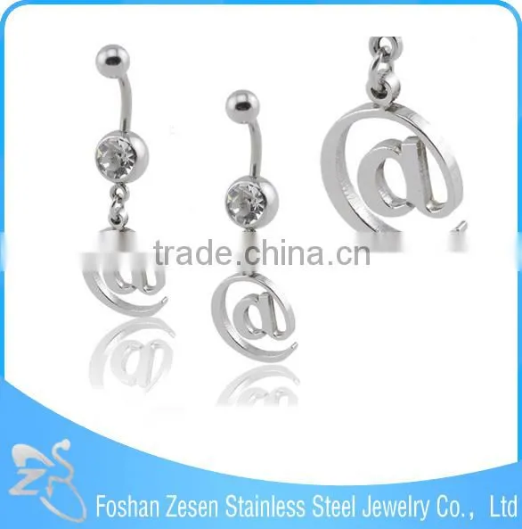 Fashionable Design Nickel Free Wholesale Hanging Fox Racing Belly Button Rings photo-3