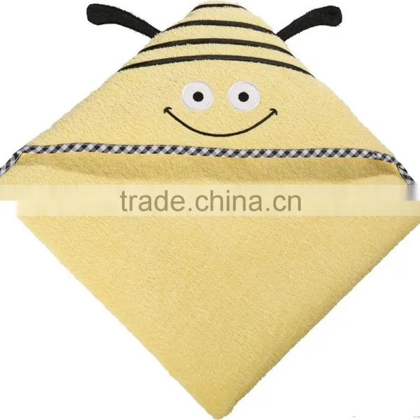 Customized High Quality Cotton Hooded Baby Bath Towel photo-3
