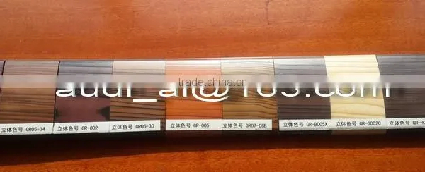 Wood Grain Aluminum Extrusion Profiles /Perfil de Aluminio photo-2