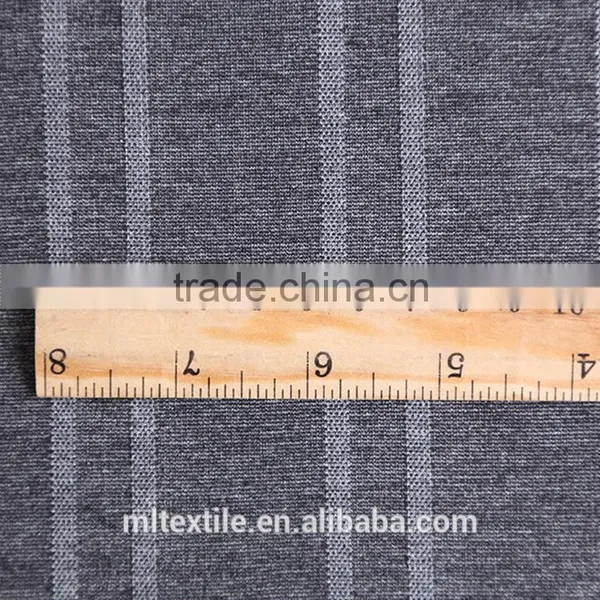 Knitted Wholesale Viscose Rayon Spandex Fabric/stripe Fabric photo-2