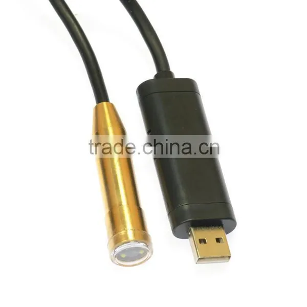 10M USB Cable Length Classic Copper Head Industrial Endoscope 14.5mm Lens USB Endoscope 4 LED IP67 Waterproof Camera Endoscope photo-4