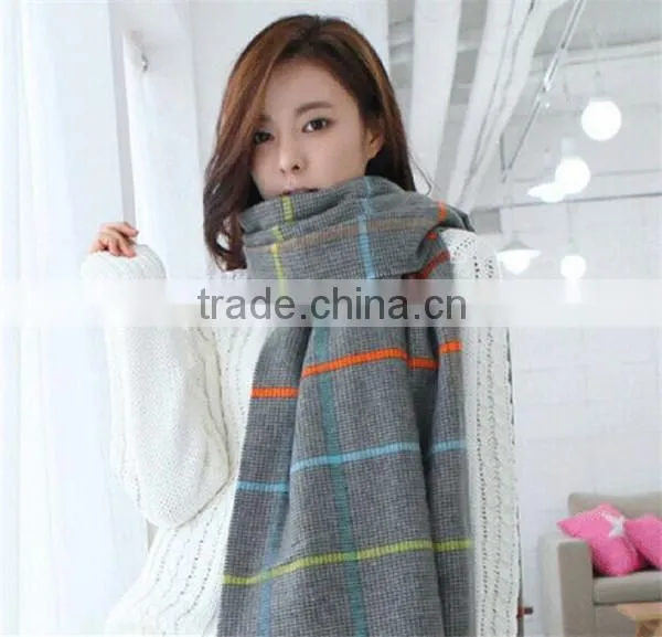 China Factory Original Design Cheap Winter Printed Scarf photo-3