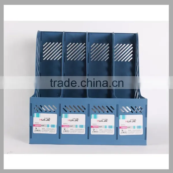 Foldable Document Shelf Cubbyhole Magazines Rack Desk Organizer File Holder photo-2