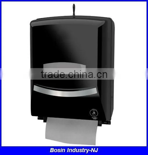 New Design Wall Mounted Plastic Auto Cut Paper Towel Dispenser photo-2