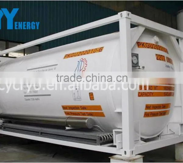 Cryogenic Liquid ISO Tank Container for LOX/LIN/Lar/LCo2 photo-6