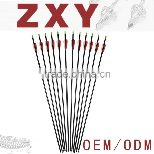 Outdoors Carbon 30-Inch Arrows with Field Points Replaceable Tips