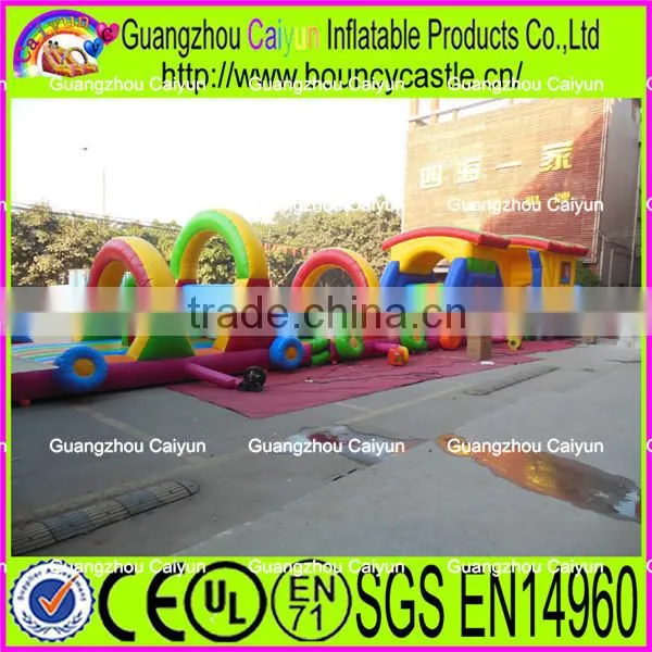 On Sell Giant Inflatable Obstacle Course In Stock photo-2