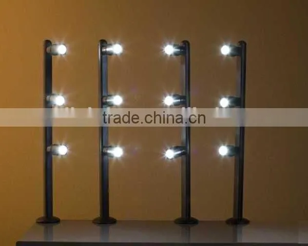 AC100-240V Sliver/Black 3*1W Led Jewelry Cabinet Light photo-4