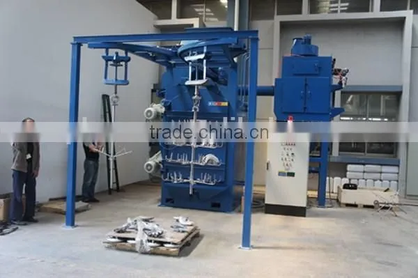 Welding Parts Hook Type Deflashing and Cleaning Sand Blasting Machine photo-6