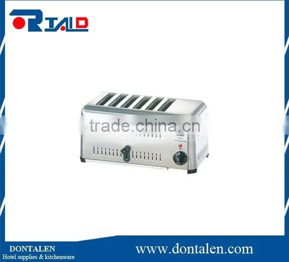 Singer 6-Slice Stainless Steel Electric Toaster: Kitchen Appliance: Silver