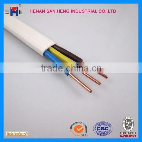 Al Conductor Flat Wire BVVB/BLVVB Electric Wire and Cable photo-5
