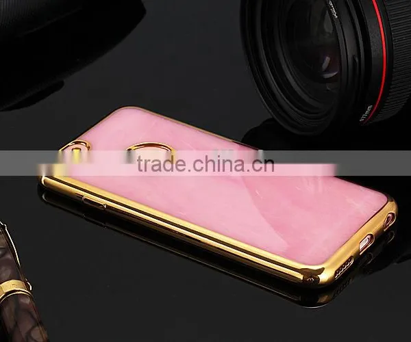 Slim Soft Granite Marble Grain TPU Silicon Back Case Cover For IPhone 6 6s Plus photo-4